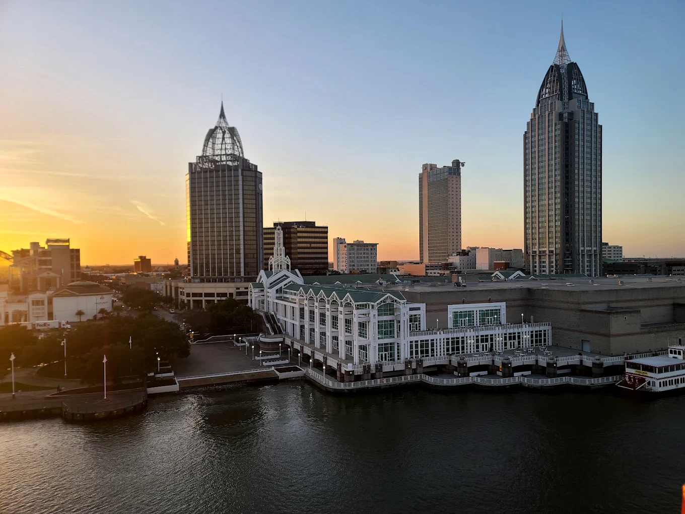 Historic city architecture representing Mobile, Alabama
